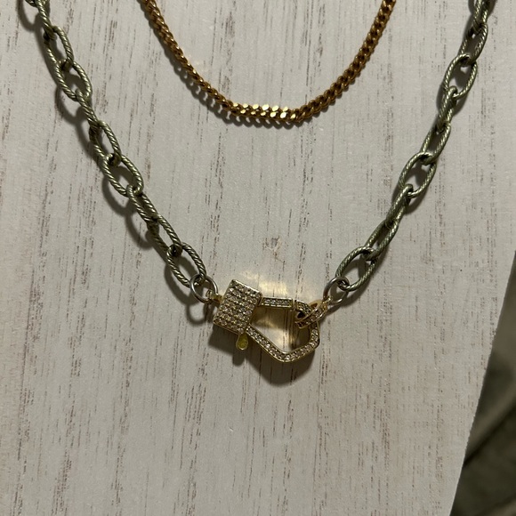 Double Layer Necklace - Picture 2 of 4